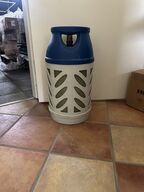 Gasflaske 11 kg, tom