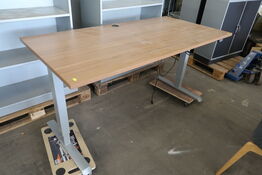 El. Raised/lowered desk 160x80cm