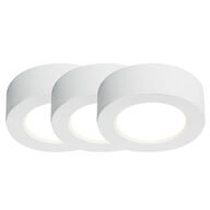 3 stk. nordlux kitchenio downlight 3 kit hvid m. moodmaker(ubrugt)