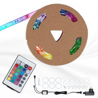 3 stk. briloner rgb led strip 3 meter med remote IP44(ubrugt)