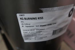 1 fustage KG Burning Kiss - 20 liter