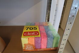 3 pk. Soft Foam, neonfarver, 6x10 g/ 1 pk.