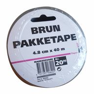 48 ruller Pakketape 48mm*40Meter, ubrugte.