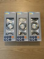 3 stk. nordlux downlight 3 kit m. dæmp(ubrugt)