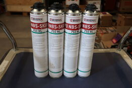 4 stk. Bygma NBS PU skum - 750ml