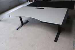 El. hæve/sænkebord 90x180 cm. 