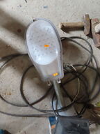 Arbejdslamper og lampe til oplysning af gård/plads