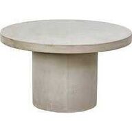 Berlin Lounge/havebord Ø: 78 cm Fibercement 