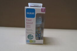 6 stk. Mam Glassutteflaske 170 Ml 0 Mdr. Neutral