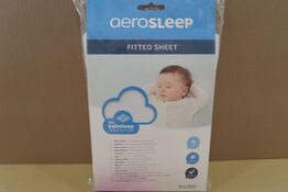 AeroSleep åndbart lagen til tremmeseng hvidt 60×120 cm