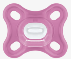 12 stk. MAM Comfort Silikone Sut 0-3 mdr. - Pink