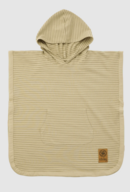 2 stk. Cloby UV Poncho – Sandy Beach/Olive Green – 3-5 år