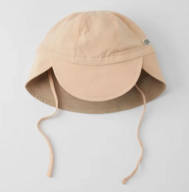 6 stk. Cloby Solhat UPF 50+ Peachy Summer/Sandy Beach - 0-6m