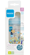 12 stk. Feel Good Glas Sutteflaske Neutral 260 ml 
