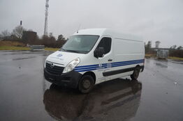 Opel Movano kassevogn tidligere reg nr: BT14104