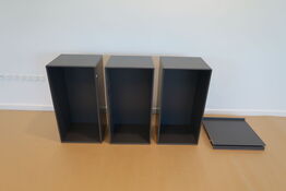 3 stk. Montana reoler + diverse dele  MOMSFRI