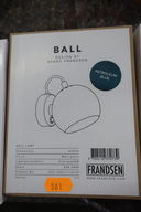 Væglampe FRANDSEN Ball