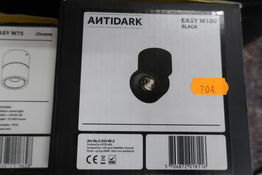 Væglampe ANTIDARK Easy W100 Black