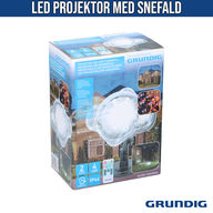 9 stk. LED Projektor Med Snefald