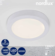 3 stk.nordlux leroy led plafond hvid (ubrugt)