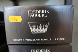 4 stk. skåle FREDERIK BAGGER Crispy Porcelain Bowl 2