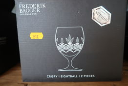 6 stk. glas FREDERIK BAGGER Crispy Eightball