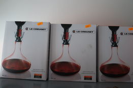 3 stk. vinkarafler LE CREUSET WA-142