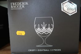 6 stk. glas FREDERIK BAGGER Crispy Eightball