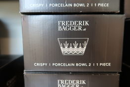 3 stk. skåle FREDERIK BAGGER Crispy Porcelain Bowl 2