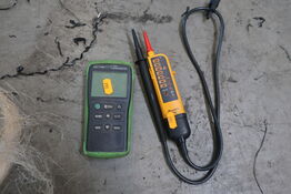 Termometer ELMA 711, tester FLUKE T90