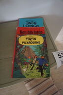 3 stk. tegneserier, TINTIN