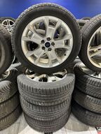 4 stk. Ford Alufælge 18" med Contiental 235/50R18 Vinterdæk