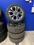 4 stk. Ford Alufælge 17" med Contiental 215/50R17 V XL Vinterdæk