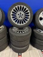 4 stk. Ford Alufælge 18" med Contiental 235/45R18 Vinterdæk