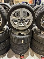 4 stk. Ford Alufælge 18" med Dunlop 235/40R18 vinterdæk