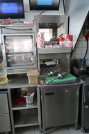 Serveringsstation med indhold