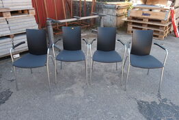4 stk. konferencestole RANDERS