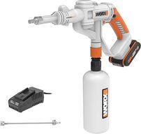 1 palle (60 stk) WORX 20V Højtryksrenser/Desinfektionssprøjte WP650E – Trådløs og effektiv rengøring med højtryksdyse