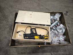 Palle med presfittings samt REMS Powerpres XL