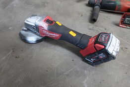 Akku vinkelsliber MILWAUKEE M18 CAG125X med batteri