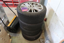 4 stk. VW fælge med intensa uhp str. 225/45R17 dæk 