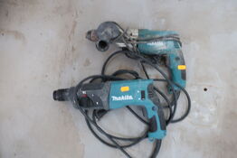 2 stk. borehammer MAKITA HR2470 og HP2051