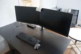 2 stk. skærme & Dock, m.v. LENOVO