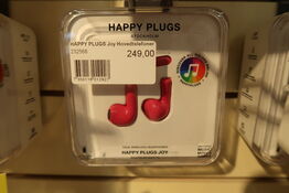 2 stk. Happy Plugs Joy True Wireless in-ear høretelefoner (cerise)