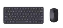 2 stk. Tastatur/Mus Sæt 9010M Trådløs Multi-Mode Sort