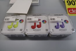3 stk. Happy Plugs Joy True Wireless in-ear høretelefoner 