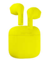 2 stk. Happy Plugs Joy True Wireless in-ear høretelefoner (neon yellow)