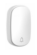 6 pk. Divo trådløst tryk hvid f/081000 dørklokke