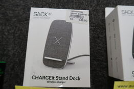 SACKit - CHARGEit Stand Dock Care – Trådløs oplader