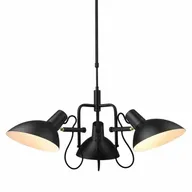Halo design metropole lysekrone i  sort(ubrugt)